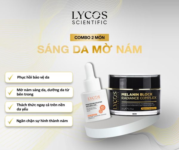 COMBO PEEL & KEM NÁM MELANIN – Phục Hồi & Làm Sáng Da - Ảnh 3
