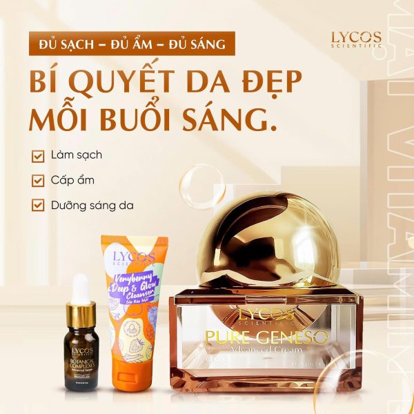 [MUA 1 ĐƯỢC 3] Kem Face Meso Dưỡng Trắng, Căng Bóng Mềm Mịn da (20g) – Tặng 1 Serum Cốt Hoa + 1 Sữa Rửa Mặt Vitamin - Ảnh 3