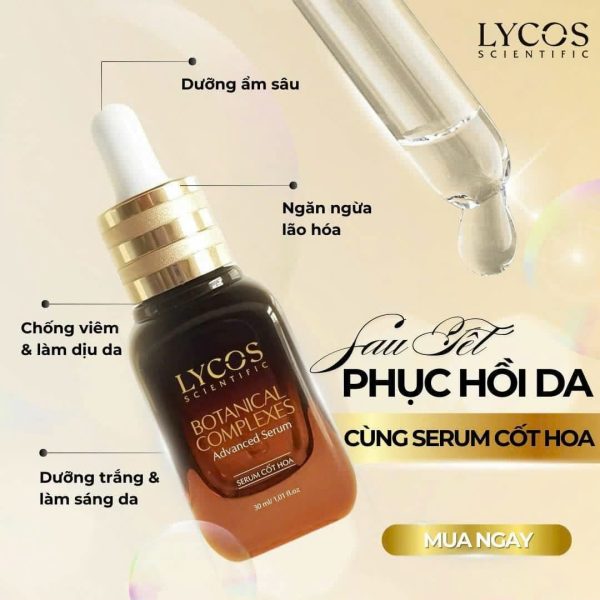 Serum Cốt Hoa LYCOS Dưỡng Sáng, Làm Đều Màu Da Và Cấp Ẩm 30ml - Ảnh 2