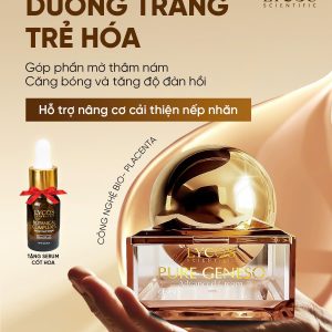 [MUA 1 ĐƯỢC 2] Kem Face Meso Dưỡng Trắng, Căng Bóng Mềm Mịn da (20g) – Tặng 1 Serum Cốt Hoa (10ml)